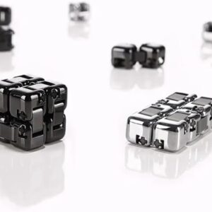 41S0aPrVOZL._AC_ Mitu Infinite Flipper Fidget Cube Fingertip Blocks Stress Reliever Toy - Gray X white-B0DXKF6Y8V