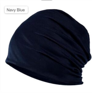Summer Cool Running Cap Fashion Bicycle Hat Cycling Sport Caps Headdress Headscarf Hiking Baseball Riding Beanie Men Women Hats 1PCs (Navy Blue, one Size)-B0DK9JTXWJ