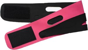 Face Lifting Belt Elastic Face Slimming Bandage V Line Face Shaper Women Chin Cheek Lift Up Belt Facial Anti Wrinkle Strap Face Care Slim Tools (Color : Pink)-B0DVRVHBBC