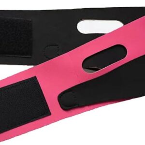 41UiInrOu7L._AC_SL1000_ Face Lifting Belt Elastic Face Slimming Bandage V Line Face Shaper Women Chin Cheek Lift Up Belt Facial Anti Wrinkle Strap Face Care Slim Tools (Color : Pink)-B0DVRVHBBC