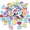 100PCS Mini Acrylic Beads 15mm Beads for Jewelry Making Bracelets Necklaces Earrings Key Chains Accessories DIY Crafts Valentine Christmas Birthday Gifts Mixed Color (ٍLove Heart)-B0DFVJ5B8W