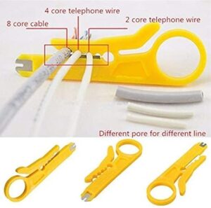 -Punch Down RJ45 Cat5 Network Utp Cable Cutter Stripper-B091J924NB