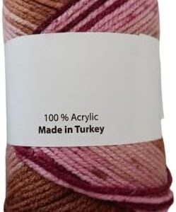 1Pcs - Multi Color - Crochet and Knitting Yarn-B0CVCJBS7D