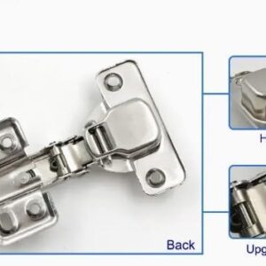 41XVHVLzgDL._AC_ Kitchen Cabinet Door Hinges 35mm, 110 Degree, Self Closing, Full Layer, Standard Hinge - Nickel Plated, Pack of 2 PIC,-B0DY6NTGPD