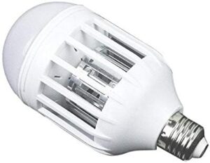 15W LED Zapper Anti Mosquito Light Bulb Lamp Fly Insects Moths Killer Home White-B097NRY4PD