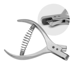 1Pcs U-shaped Notch Punching Pliers DIY Steel Pattern Hole Notcher Sewing PliersTailor Opening Pincers Tailors Fabric Punch Marker-B0DW5GR3MQ