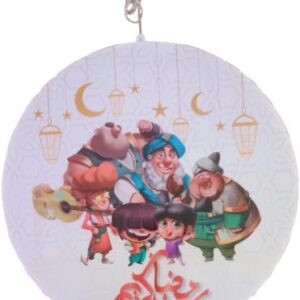 Ramadan Decoration Plasma Circle Neon 30cm ِAs Shown - .زينة رمضان 2025 - بلازما دائرية نيون B0DY5HCC5T