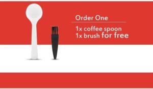 [1PCS+Brash+Spoon] Reusable Capsules Refillable Coffee Pod for Capsule for Coffee Machine Color As Shown-B0DJ98FM72