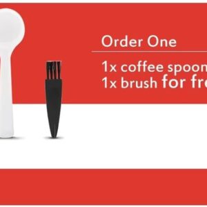 [1PCS+Brash+Spoon] Reusable Capsules Refillable Coffee Pod for Capsule for Coffee Machine Color As Shown-B0DJ98FM72