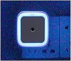 Mini LED Auto Night Lamp (White/Blue)-B09BDP4CJT