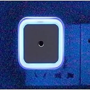 41flX3l-4DL._AC_ Mini LED Auto Night Lamp (White/Blue)-B09BDP4CJT