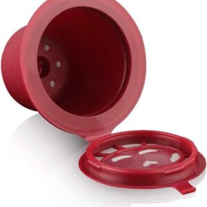 [1PCS] Reusable Capsules Refillable Coffee Pod for Coffee machine (Random Color)-B0DR74CSTJ