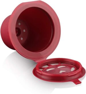 [1PCS] Reusable Capsules Refillable Coffee Pod for Coffee machine (Random Color)-B0DR74CSTJ