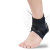 1 Pcs Ankle Brace Adjustable Compression Ankle Support Elastic Ankle Guard Pain Relief Strap Basketball Ankle Brace Support (X-Large, Left)-B0DKNZJ4F8