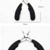 New Nail Clippers Dead Skin Remover Nail Ingrown Nipper Cuticle Scissors Nail Cutter Paronychia Tools Pedicure Manicure Scissors Random ColorB0DK3NFSSS