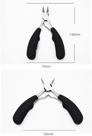 New Nail Clippers Dead Skin Remover Nail Ingrown Nipper Cuticle Scissors Nail Cutter Paronychia Tools Pedicure Manicure Scissors Random ColorB0DK3NFSSS