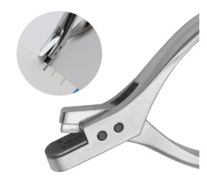 1Pcs U-shaped Notch Punching Pliers DIY Steel Pattern Hole Notcher Sewing PliersTailor Opening Pincers Tailors Fabric Punch Marker-B0DW5GR3MQ