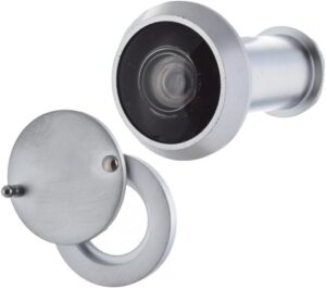 [1 Pcs] Door Magic Eye -Door Viewer 35-50mm - ZP-103-4.5 Cm length (Silver)-B0DXFWLJDN