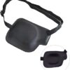 1Pcs-Kid's/Adult Black Adjustable Soft and Comfortable Pirate Eye Patch Single Eye Mask for Amblyopia Lazy Eye ‍ (Left)-B0DBMYJSMW