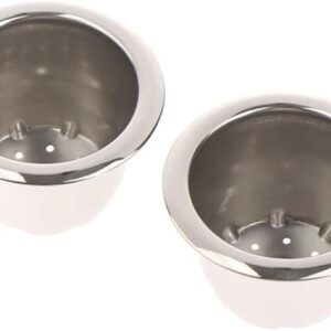 41qKqfmL+UL._AC_ 1pc Refillable Stainless Steel Espresso Coffee Maker Capsule Refilling Filter For Machine Reusable Filter Coffee Pods + 40 cover-B0C6DY9VT4