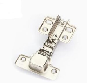 Kitchen Cabinet Door Hinges 35mm, 110 Degree, Self Closing, Full Layer, Standard Hinge - Nickel Plated, Pack of 2 PIC,-B0DY6NTGPD