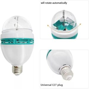 LED Crystal Voice-activated Rotating Stage Lamp-B091BZK45K