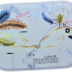 41wB9GoGnRL._AC_SX569_ Big Melamine serving tray For Brakfast and - 55 X 38 X 3.1 CM (Shape 5)-B0DYGC1DK9