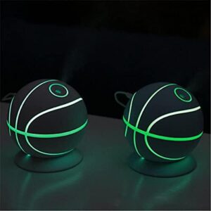 Humidifier Sterile Air Mini Creative Diffuser Aroma Basketball LED Light - Blue-B0923N94H9