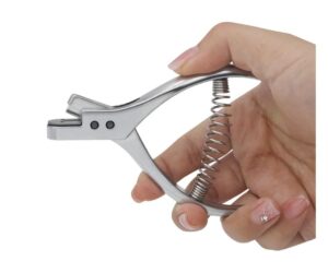 1Pcs U-shaped Notch Punching Pliers DIY Steel Pattern Hole Notcher Sewing PliersTailor Opening Pincers Tailors Fabric Punch Marker-B0DW5GR3MQ