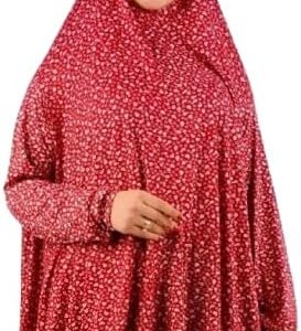 Patterned Prayer Drop Cotton Feel Comfortable Fiber Material - Islamic Set High Quality Lace Tablis from 70k to 120k - Eslamy -Esdal -Esdalat - Salaht Esdalat - Color May Very-B0DXR8W2L4