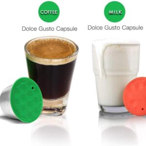 i_Cafilas Gusto Coffee Machine Stainless Steel Capsule Coffee Filter Reusable Stainless Steel Refillable Compatible with cafe Gusto Machines-B0DRJ8KZLL