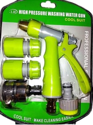 Multifunctional High-Pressure Garden Hose Spray Gun – Adjustable Heavy-Duty Water Nozzle for Efficient Plant Watering, Car Washing, and Outdoor Cleaning-B0DXQ97P4G