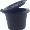 5pcs Reusable Coffee Capsules Cups Espresso Pods Filters For Nespresso Machines with 1pc Plastic Bonus Coffee Spoon-B07NF8S6FK