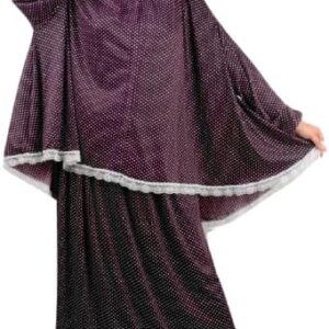 Patterned Prayer Drop Cotton Feel Comfortable Fiber Material - Islamic Set High Quality Lace Tablis from 70k to 120k - Eslamy -Esdal -Esdalat - Salaht Esdalat - Color May Very-B0DXR8W2L4