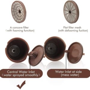 Coffee Filters - For Dolce Gusto Coffee Capsule Plastic Capsule Refillable Reusable Compatible with cafe Dolce Gusto Refill Cup Use 150times (1pcs Random Color)-B08C7LRHQ1