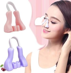 (1Pcs - Clip) Nose Up Lifting Shaping Shaper Orthotics Clip Beauty Nose Slimming Massager Straightening Clips Tool Nose Up Clip Corrector (Pink)-B0DY9S1R8P