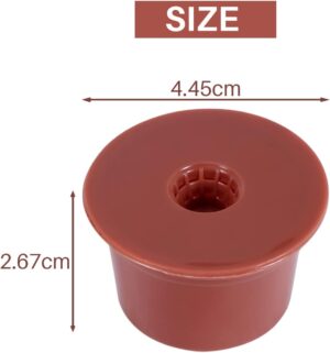 Ksrnsne 3Pcs Coffee Capsules Refillable Steel Coffee Filter Pods Reusable Cup for Caffitaly Coffee Capsule Shell-B0B5GZBBX3