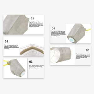 [1Pcs ] [ Random Color ] Dog Adjustable Soft Pet Puppy Mouth Cover Mask Pure Color Anti Biting Muzzle (Large)-B0CF7VKSVT