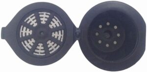 5pcs Reusable Coffee Capsules Cups Espresso Pods Filters For Nespresso Machines with 1pc Plastic Bonus Coffee Spoon-B07NF8S6FK