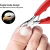 New Nail Clippers Dead Skin Remover Nail Ingrown Nipper Cuticle Scissors Nail Cutter Paronychia Tools Pedicure Manicure Scissors Random ColorB0DK3NFSSS