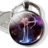 -(12) Constellations Keychain Constellation Key Rings Zodiac Sign Keychain Pendant Jewelry Fashion Birthday Gift-B0BPN7V56H