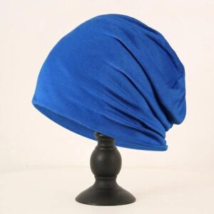 1PCs Summer Cool Running Cap Fashion Bicycle Hat Cycling Sport Caps Headdress Headscarf Hiking Baseball Riding Beanie Men Women Hats As Shown (Royal Blue, One Size)-B0D5NX9WYX