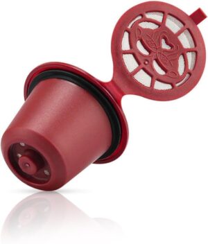[1PCS] Reusable Capsules Refillable Coffee Pod for Coffee machine (Random Color)-B0DR74CSTJ