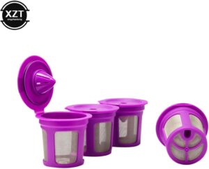 1 PCs -Refillable Coffee Filter Cup Reusable Coffee Pod Filled Capsule Compatible With Keurig 2.0 1.0 K Cup Coffee Makers Cup Strainer-B0CD4VCWZ2