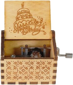1Pcs Handy Music box Gifts for happy birthday wooden Randomly Shape (Random Color) (R)-B0DJN65ML9