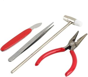 16pcs Adjust Watch Back Case Spring Bar Remover Opener Repair Tool Kit Set Fix Pin Link Remover-B091JMJGFV