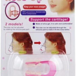 51gTLuTyiBL._AC_ (1Pcs-Pink- Shape DF) Nose Up Lifting Shaping Shaper Orthotics Clip Beauty Nose Slimming Massager Straightening Nose Clips Tool Nose Up Clip Corrector-B0DWKVNCKG
