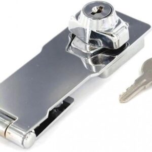 51gt3DS+PwL._AC_ Padlock, Brass Padlock with Hasp, Key Lock, Best Used as a Gate Lock, Shed Lock, Cabinet Lock and More 10.5Cm*4Cm 205 Gram with Hasp and Keys, Gate Lock, Shed Lock, Cabinet Lock-B0DGDFJM5S