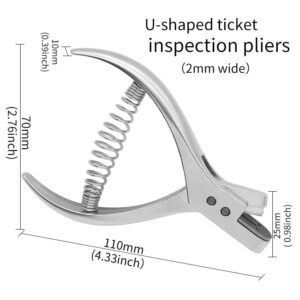 Version 1.0.0 1Pcs U-shaped Notch Punching Pliers DIY Steel Pattern Hole Notcher Sewing PliersTailor Opening Pincers Tailors Fabric Punch Marker-B0DW5GR3MQ