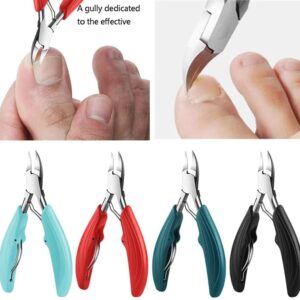 51i3IkdU0WL._AC_ New Nail Clippers Dead Skin Remover Nail Ingrown Nipper Cuticle Scissors Nail Cutter Paronychia Tools Pedicure Manicure Scissors Random ColorB0DK3NFSSS